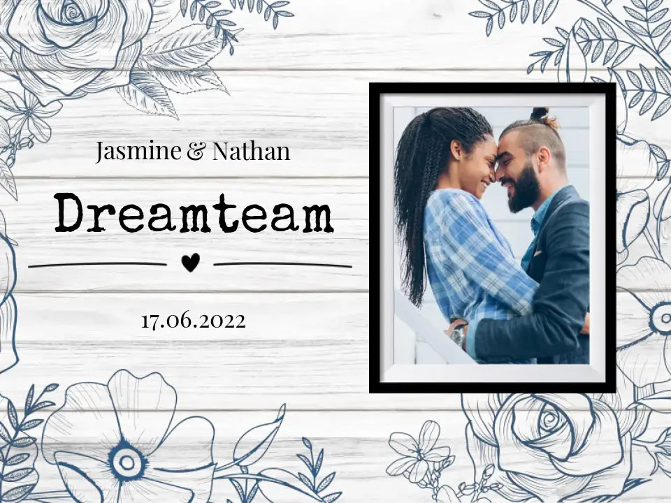 "Dreamteam" auf Poster/Leinwand