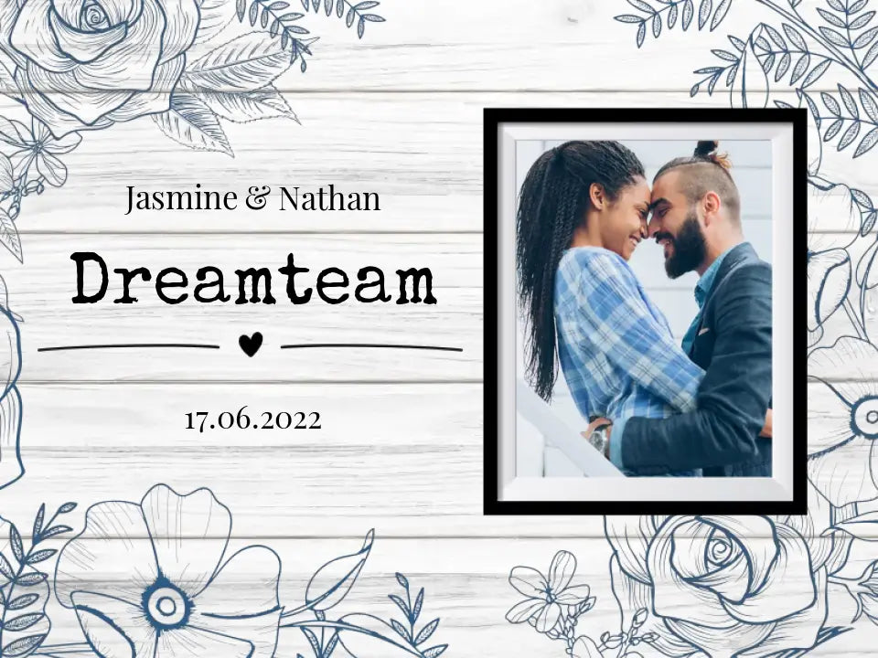 "Dreamteam" auf Poster/Leinwand