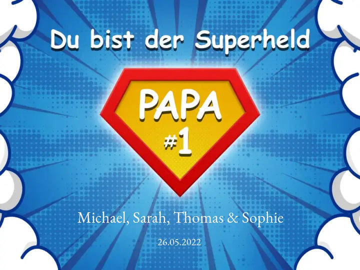 Papa der Superheld