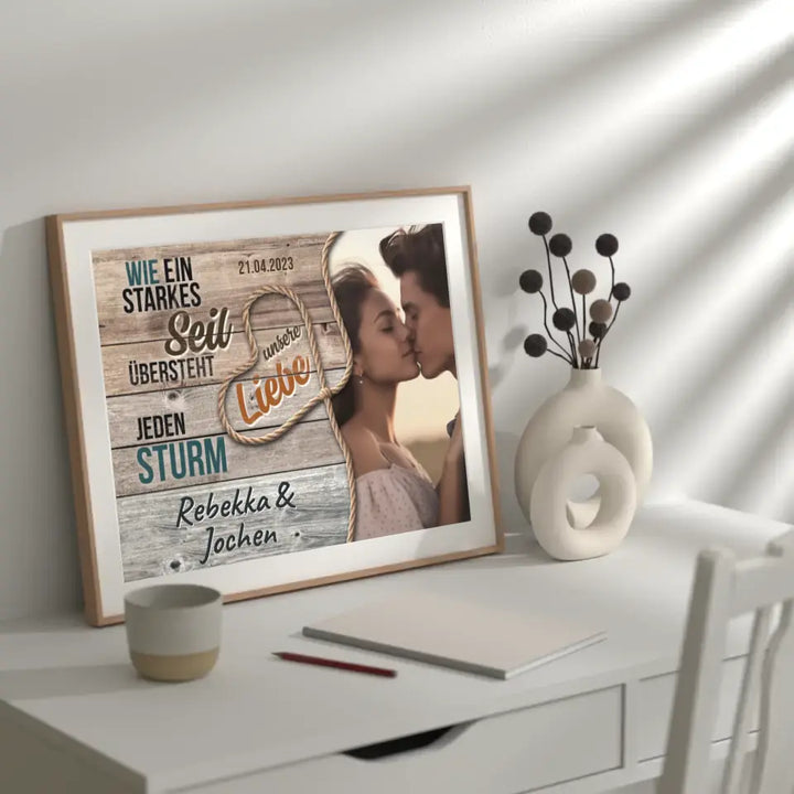 "Sturm der Liebe" auf Poster/Leinwand